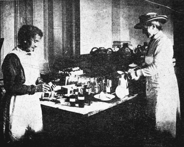 Historic photo 1918 mixing tonic