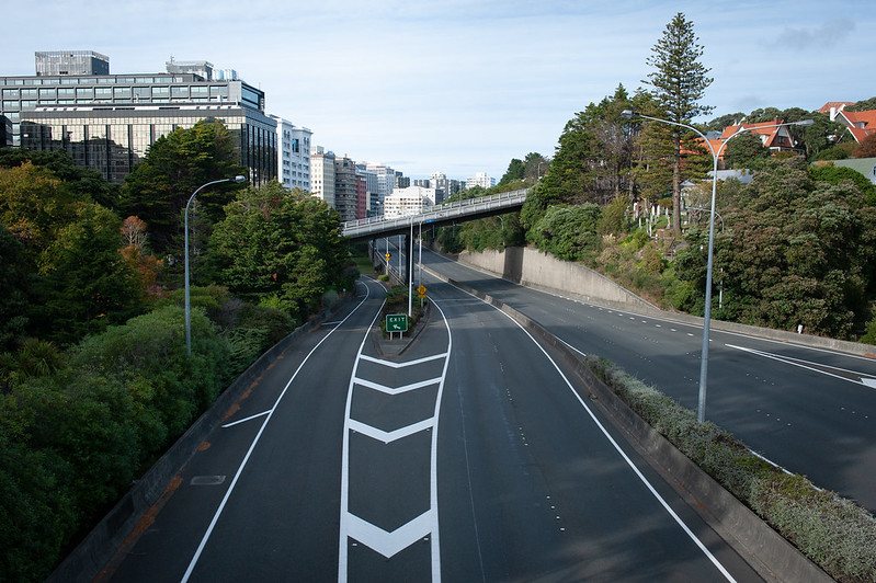 empty motorway