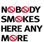 nobody smokes here anymore 