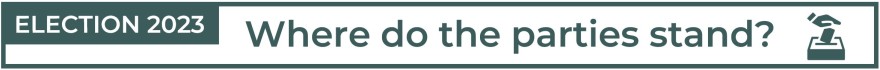 'Where do the parties stand' banner image