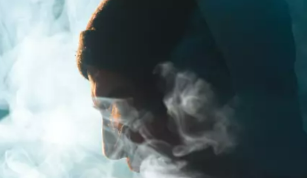 person vaping