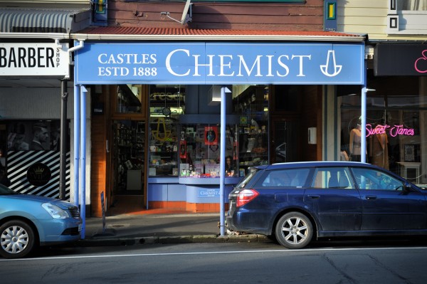 Photo of chemist shop from road