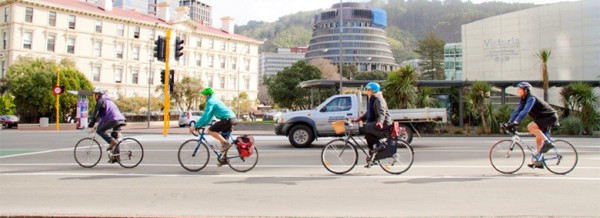 Biking in Wellington