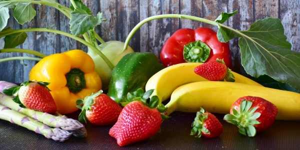 Fresh fruit and vegetables