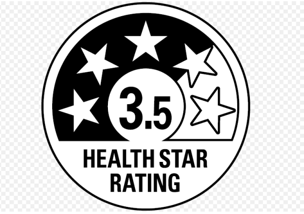 photo of healthy star rating example 