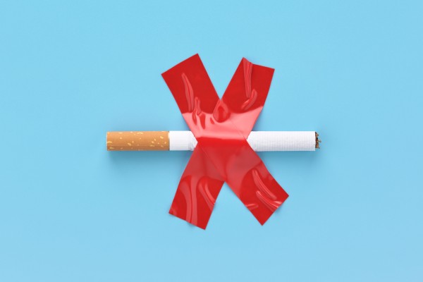 cigarette red tape cross